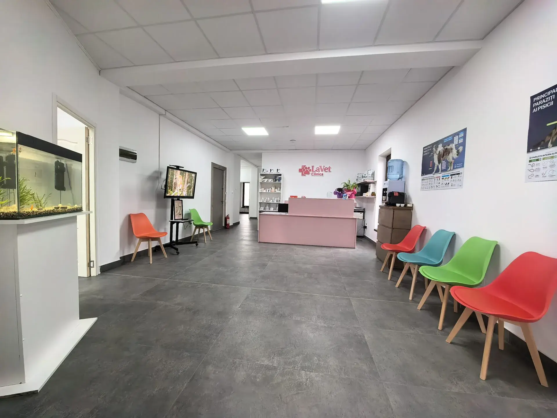 Recepție LaVet Medical Sibiu